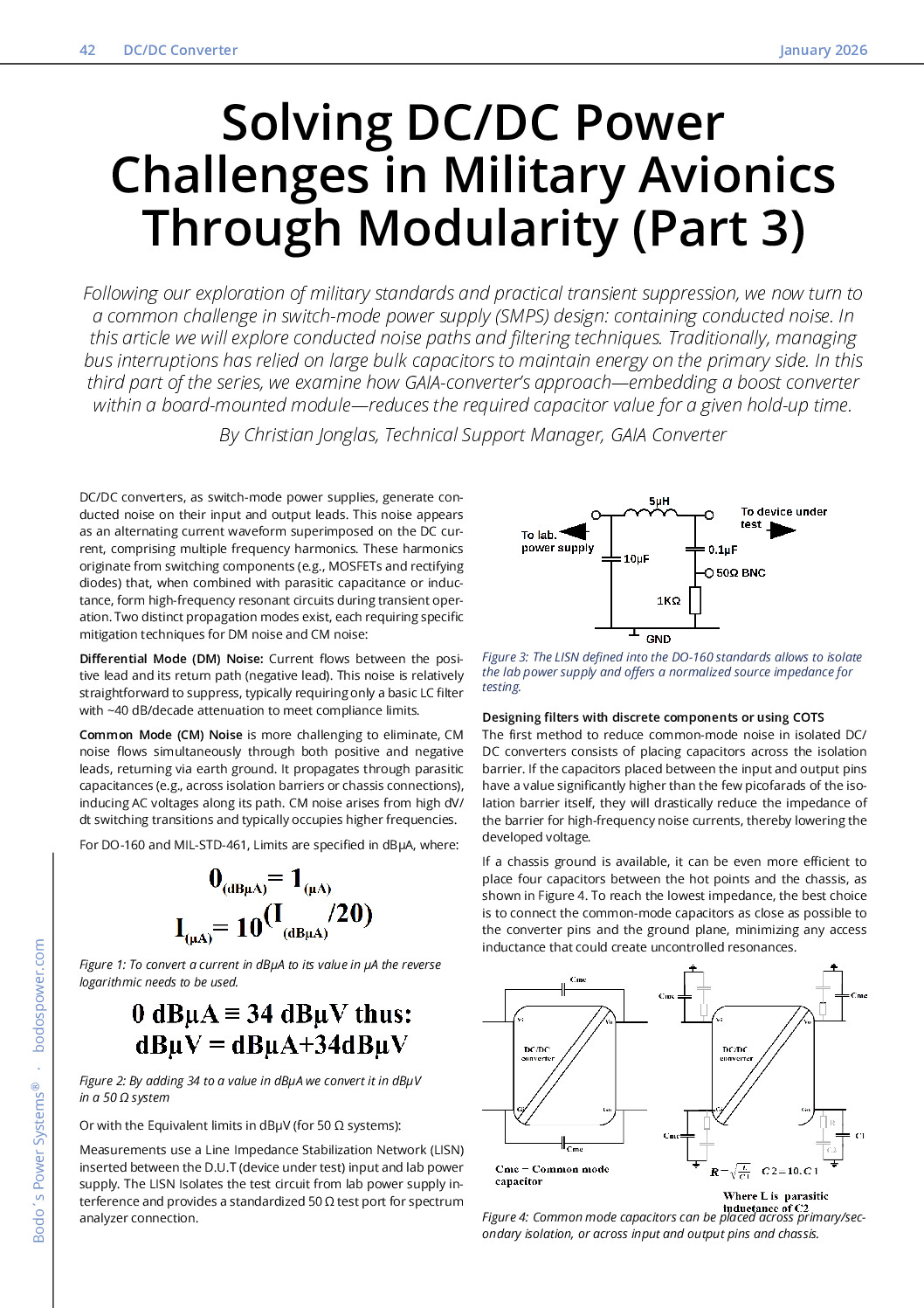 Solving DC/DC Power Challenges in Military Avionics Through Modularity (Part 3)